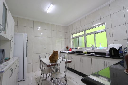 Cozinha de casa à venda com 3 quartos, 117m² em Vila Tolstoi, São Paulo