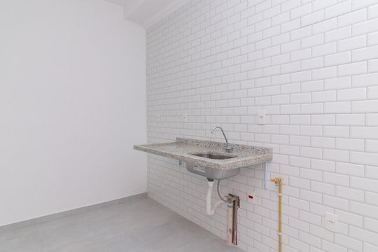 Cozinha de apartamento à venda com 2 quartos, 41m² em Vila Ré, São Paulo