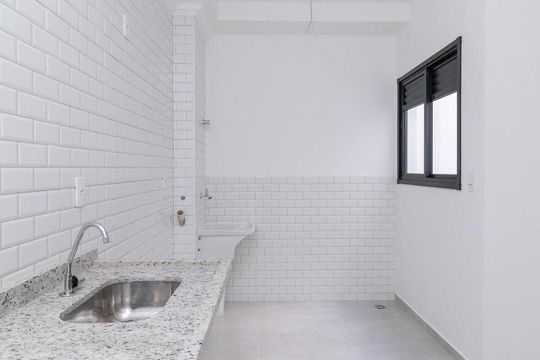 Cozinha de apartamento à venda com 2 quartos, 41m² em Vila Ré, São Paulo