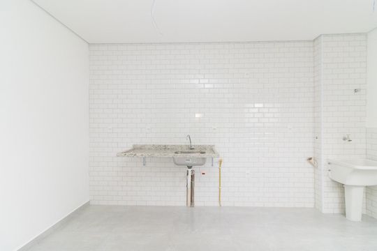 Cozinha de apartamento à venda com 2 quartos, 41m² em Vila Ré, São Paulo