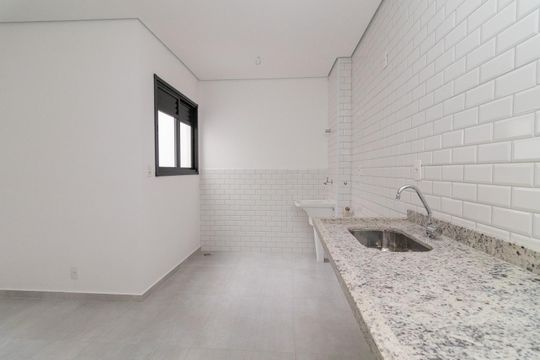 Cozinha de apartamento à venda com 2 quartos, 49m² em Vila Ré, São Paulo