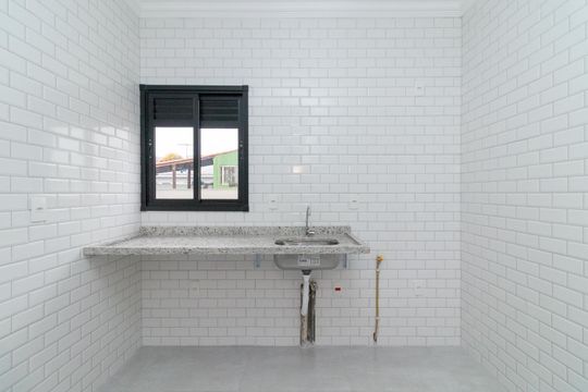 Cozinha de apartamento à venda com 2 quartos, 65m² em Vila Ré, São Paulo