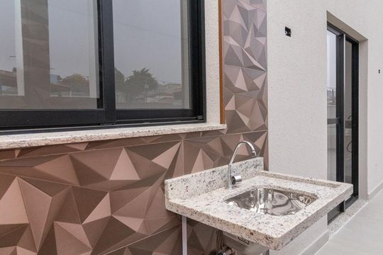Área de Serviço de kitnet/studio à venda com 1 quarto, 22m² em Vila Ré, São Paulo