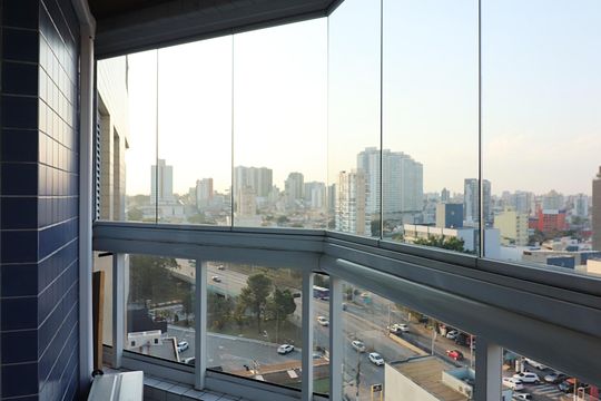 Sala Sacada de apartamento à venda com 3 quartos, 90m² em Jardim do Mar, São Bernardo do Campo