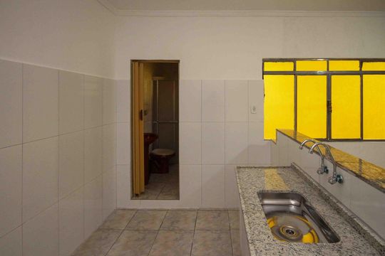 Cozinha de casa para alugar com 1 quarto, 49m² em Vila Primavera, São Paulo