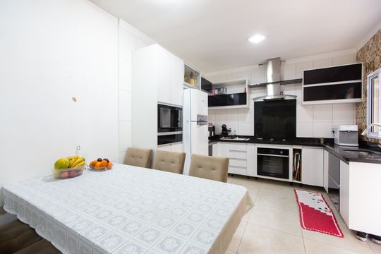 Cozinha - Armários de casa de condomínio à venda com 3 quartos, 120m² em Cidade Antônio Estêvão de Carvalho, São Paulo