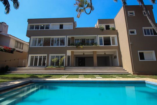 Área comum - Piscina de casa à venda com 5 quartos, 1200m² em Jardim Leonor, São Paulo