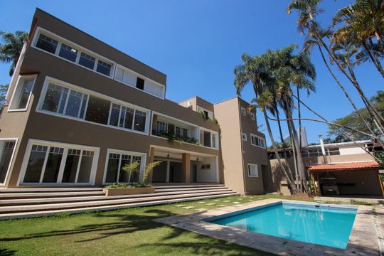 Área comum - Piscina de casa à venda com 5 quartos, 1200m² em Jardim Leonor, São Paulo