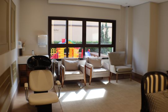 Área comum - Spa de apartamento à venda com 3 quartos, 120m² em Empresarial 18 do Forte, Barueri