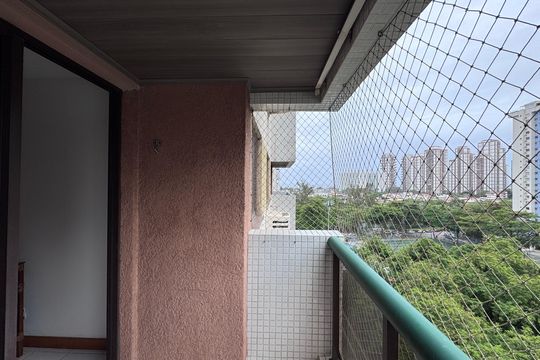 Varanda da Sala de apartamento para alugar com 2 quartos, 70m² em Barra da Tijuca, Rio de Janeiro