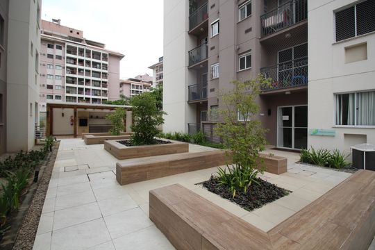 Área Comum - Praça de Convívio  de apartamento à venda com 2 quartos, 49m² em Taquara, Rio de Janeiro