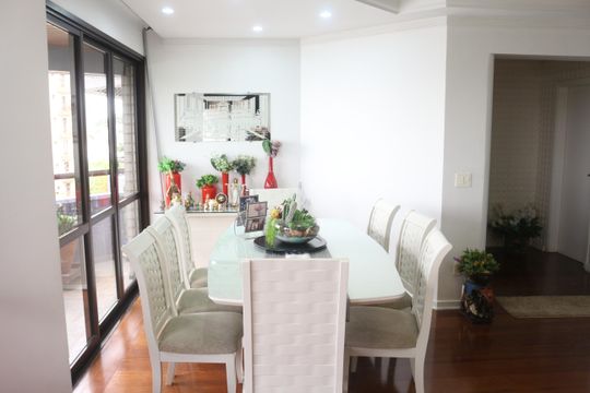 Sala de apartamento à venda com 4 quartos, 204m² em Barcelona, São Caetano do Sul