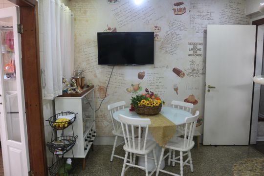 Cozinha de apartamento à venda com 4 quartos, 204m² em Barcelona, São Caetano do Sul