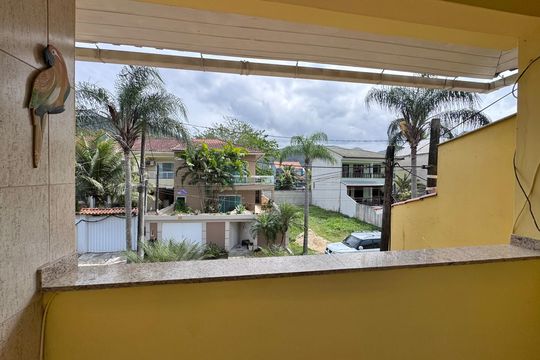 Suíte - Varanda de casa de condomínio à venda com 3 quartos, 150m² em Vargem Grande, Rio de Janeiro