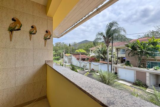 Suíte - Varanda de casa de condomínio à venda com 3 quartos, 150m² em Vargem Grande, Rio de Janeiro
