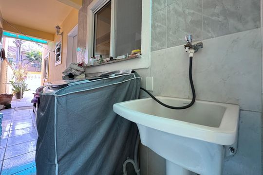 Área de Serviço de casa de condomínio à venda com 3 quartos, 150m² em Vargem Grande, Rio de Janeiro