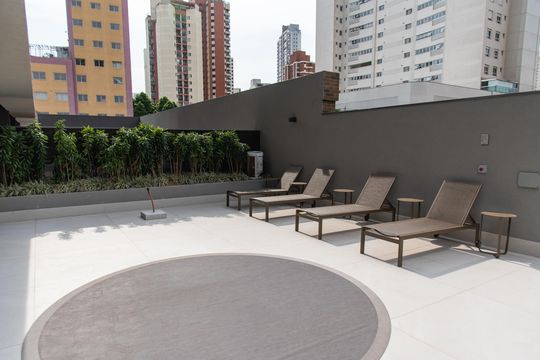 Área comum de kitnet/studio à venda com 1 quarto, 26m² em Vila Mariana, São Paulo