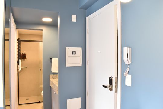 Studio de kitnet/studio para alugar com 1 quarto, 28m² em Centro, Curitiba