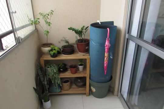 Varanda de apartamento à venda com 3 quartos, 73m² em Jaguaribe, Osasco