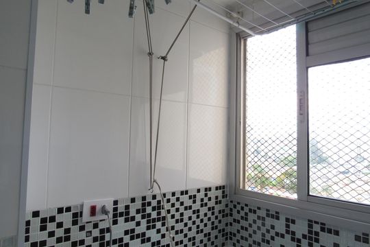 Área de Serviço de apartamento à venda com 3 quartos, 73m² em Jaguaribe, Osasco