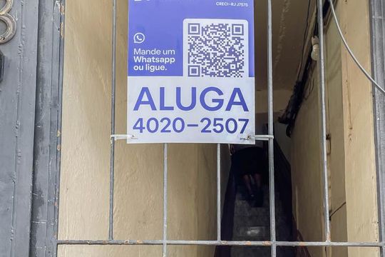 Plaquinha de apartamento para alugar com 2 quartos, 80m² em Praça da Bandeira, Rio de Janeiro