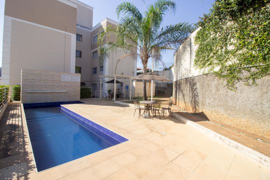 Área comum - Piscina de apartamento à venda com 2 quartos, 58m² em Alvorada, Contagem