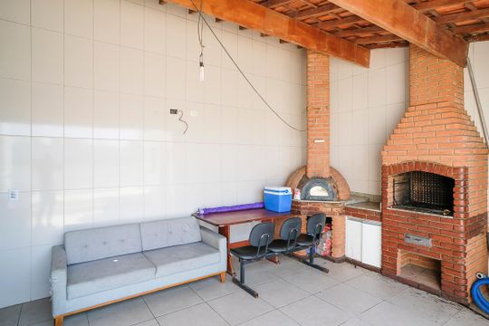 Área gourmet de casa para alugar com 2 quartos, 458m² em Cerâmica, São Caetano do Sul