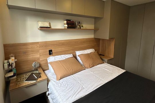 Quarto  de apartamento à venda com 1 quarto, 40m² em Jardim Ampliacao, São Paulo