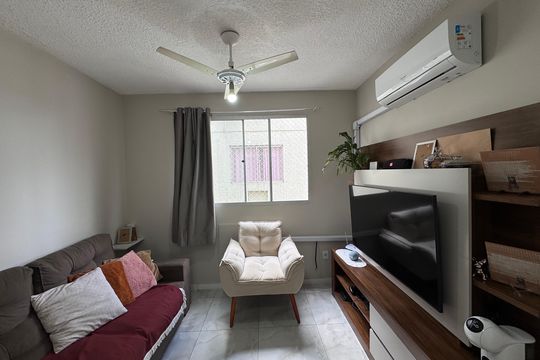 Sala de apartamento à venda com 2 quartos, 43m² em Santos Dumont, São Leopoldo