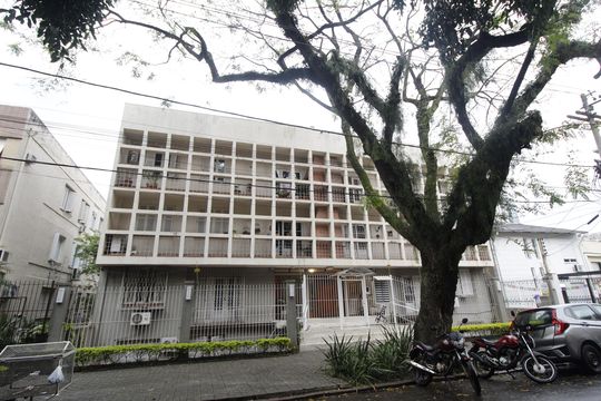 Fachada de apartamento à venda com 3 quartos, 106m² em Petrópolis , Porto Alegre