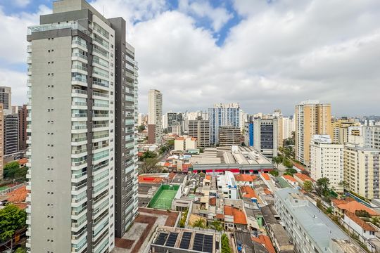 Vista da Sala de apartamento para alugar com 1 quarto, 50m² em Vila Mariana, São Paulo