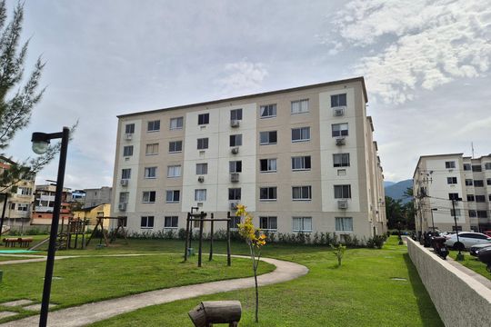 Fachada de apartamento para alugar com 2 quartos, 45m² em Recreio dos Bandeirantes, Rio de Janeiro