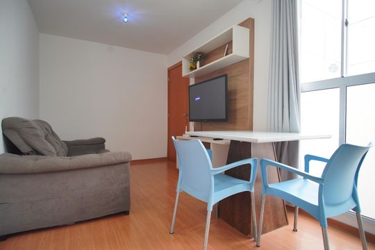 Sala de apartamento à venda com 2 quartos, 48m² em Santos Dumont, São Leopoldo
