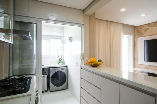 Cozinha de apartamento para alugar com 2 quartos, 69m² em Cerâmica, São Caetano do Sul