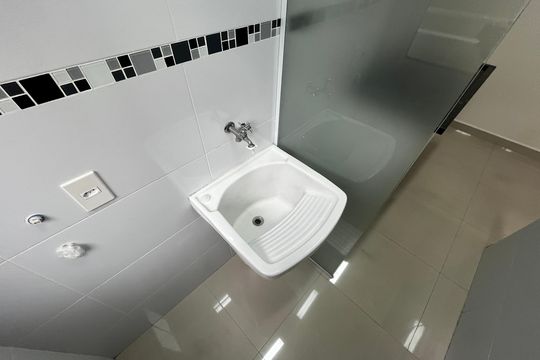Área de Serviço de kitnet/studio à venda com 1 quarto, 28m² em Vila Dom Pedro Ii, São Paulo