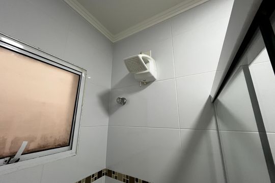 Banheiro de kitnet/studio à venda com 1 quarto, 28m² em Vila Dom Pedro Ii, São Paulo