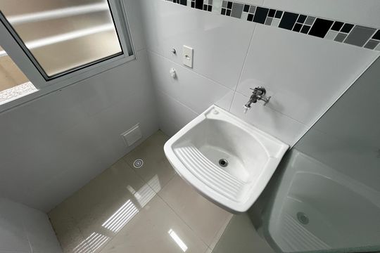 Área de Serviço de kitnet/studio à venda com 1 quarto, 28m² em Vila Dom Pedro Ii, São Paulo