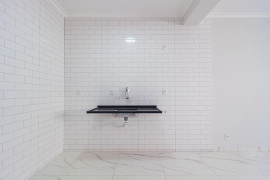 Cozinha de apartamento para alugar com 1 quarto, 60m² em Alto da Mooca, São Paulo