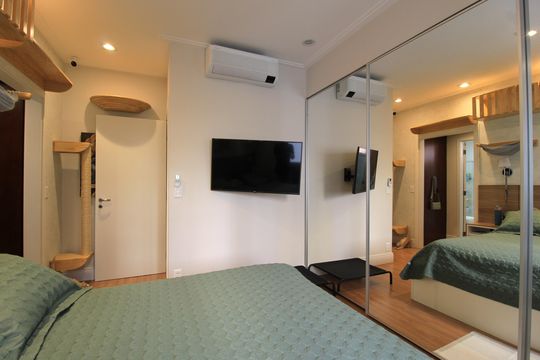Quarto 3 - Suíte de apartamento à venda com 3 quartos, 167m² em Vila Nova Conceição, São Paulo
