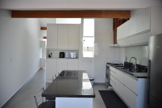 Cozinha de apartamento à venda com 2 quartos, 126m² em Casa Branca, Santo André
