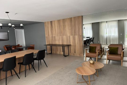 Área comum de apartamento à venda com 2 quartos, 46m² em Jardim Santo Antoninho, São Paulo