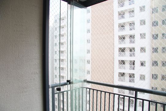 Varanda da Sala de apartamento para alugar com 2 quartos, 58m² em Picanço, Guarulhos