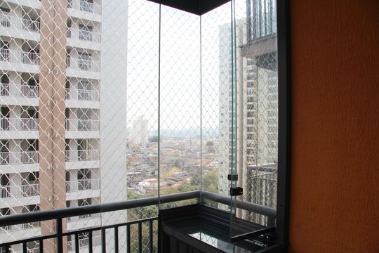 Varanda da Sala de apartamento para alugar com 2 quartos, 58m² em Picanço, Guarulhos