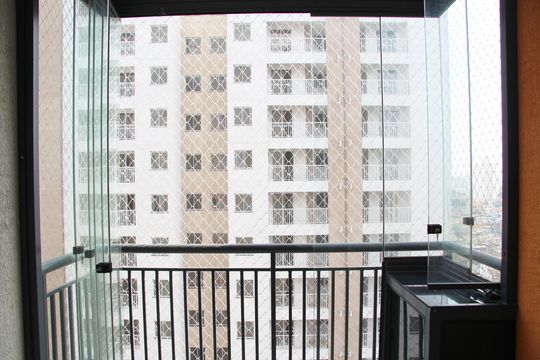 Varanda da Sala de apartamento para alugar com 2 quartos, 58m² em Picanço, Guarulhos