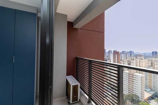 Sacada de apartamento para alugar com 1 quarto, 28m² em Vila Pompéia, São Paulo
