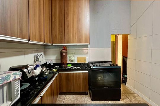 Cozinha de casa à venda com 5 quartos, 145m² em São Geraldo, Belo Horizonte