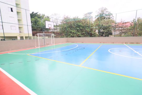 Área comum - Quadra de apartamento para alugar com 2 quartos, 55m² em Padroeira, Osasco