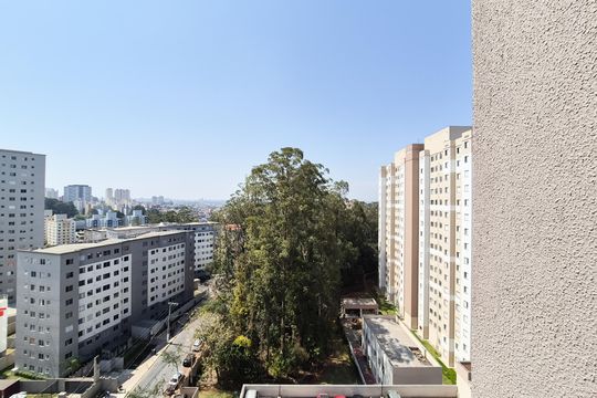 Sala - vista de apartamento à venda com 2 quartos, 36m² em Jardim Sao Saverio, São Bernardo do Campo