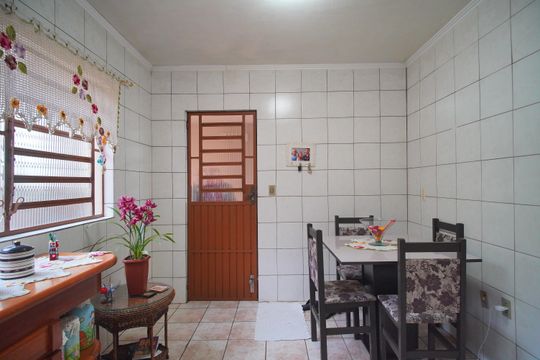Cozinha de casa à venda com 2 quartos, 196m² em Rincão, Novo Hamburgo