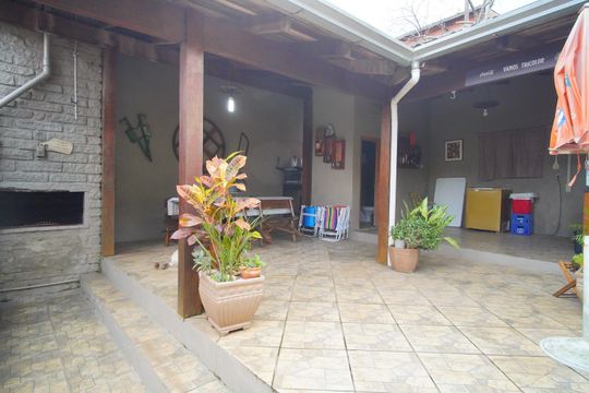 Espaço Gourmet de casa à venda com 2 quartos, 196m² em Rincão, Novo Hamburgo